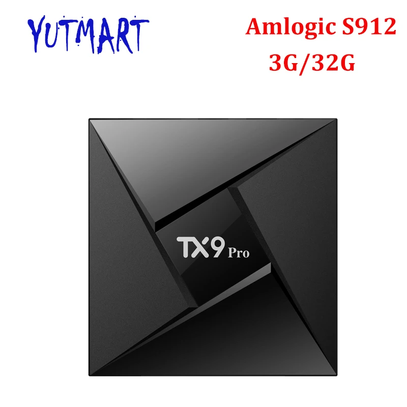 [TX9 Pro] ТВ приставка Amlogic S912 Восьмиядерный телеприставка Android 7 1 3 ГБ 32 Bluetooth 4 1000 м LAN 2