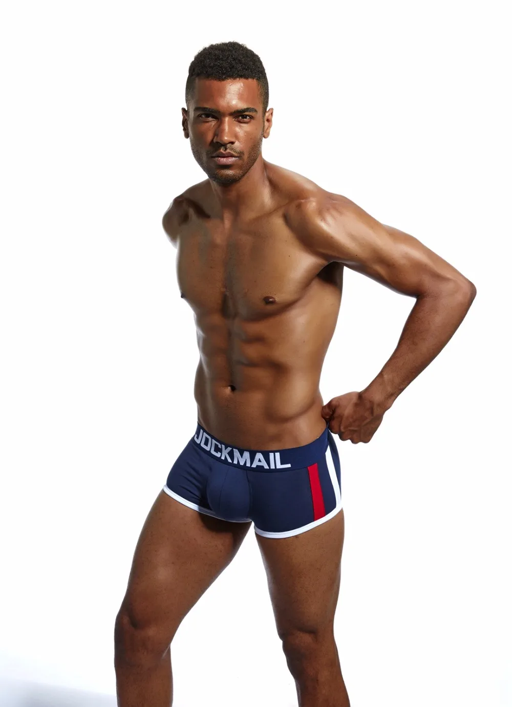 JOCKMAIL, 5 шт./лот усиление выпуклости, мужское нижнее белье, боксеры, шорты, сексуальные, пуш-ап, чашечки, мягкое, Гей Нижнее белье, мужские трусы, трусы