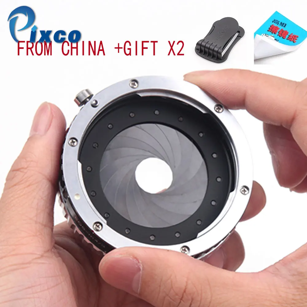 Адаптер объектива Pixco для камеры Canon EF встроенный усилитель скорости фокусное