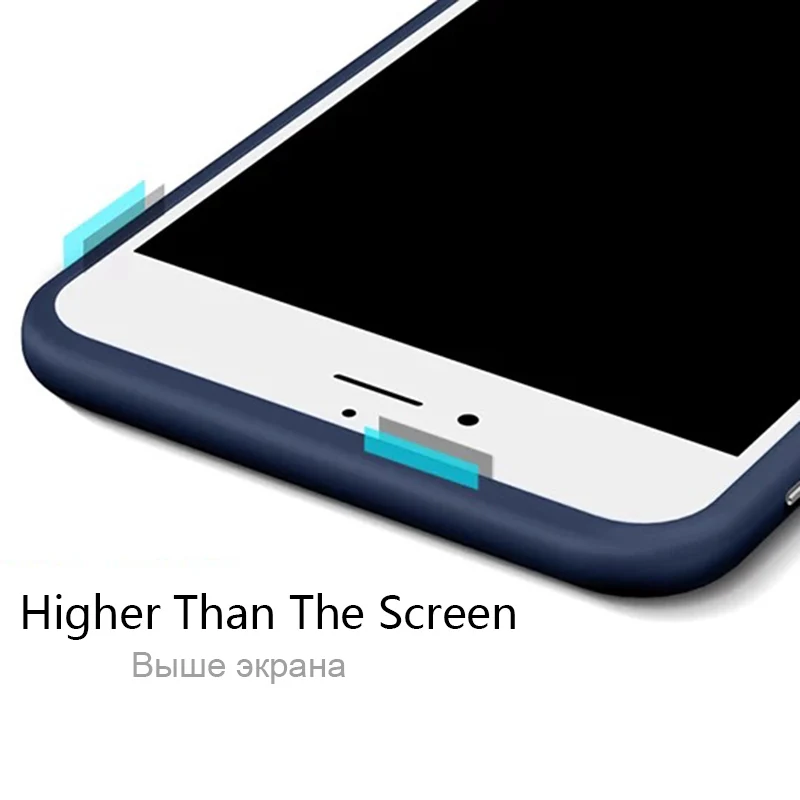 Чехол mousmi для iPhone 6 8 Plus X защитный силиконовый милый розовый мягкий чехол задней