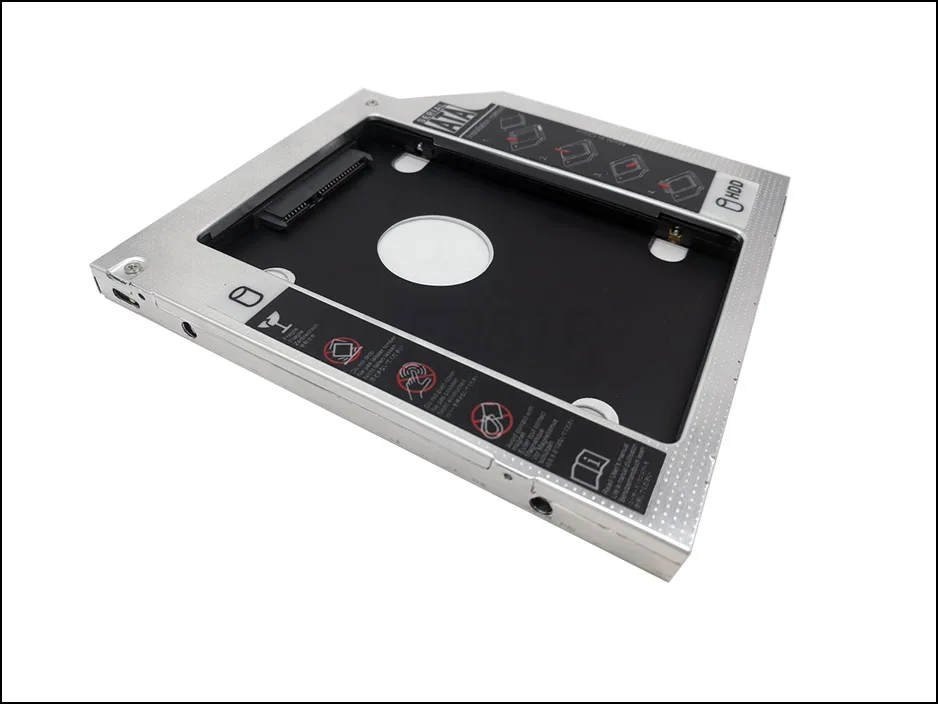 Универсальный SATA 3,0 2nd HDD Caddy ноутбук корпус 9,5 мм 12,7 мм 2," 2 ТБ SSD чехол жесткий диск Ноутбук DVD-ROM