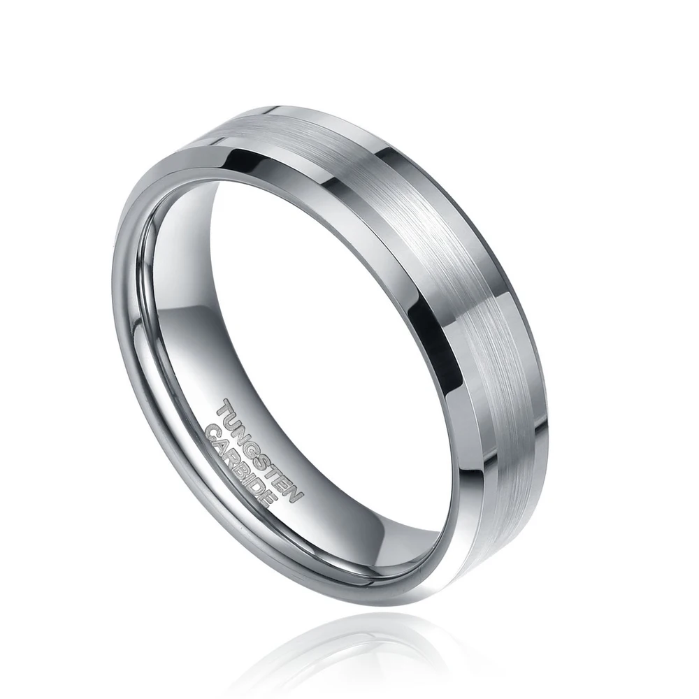 Кольцо обручальное из карбида вольфрама 6 мм|ring size|wedding band ringtungsten carbide ring |