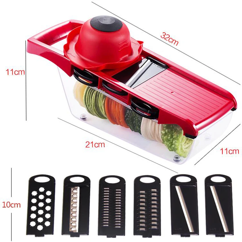 Ручной слайсер для картофеля устройство резки овощей и фруктов