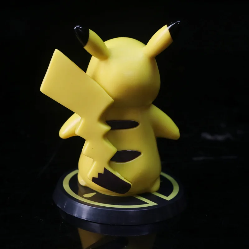 10-12 см 6 шт./компл. Пикачу Lunala Rayquaza Raichu Arceus ПВХ фигурки Куклы модельные Фигурки игрушки SA1544