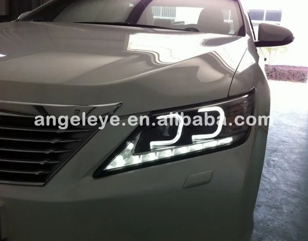Для Toyota Camry светодиодный светильник с ангельскими глазами s double C stype без DRL одиночный светильник 2012-2013 лет TLZV2