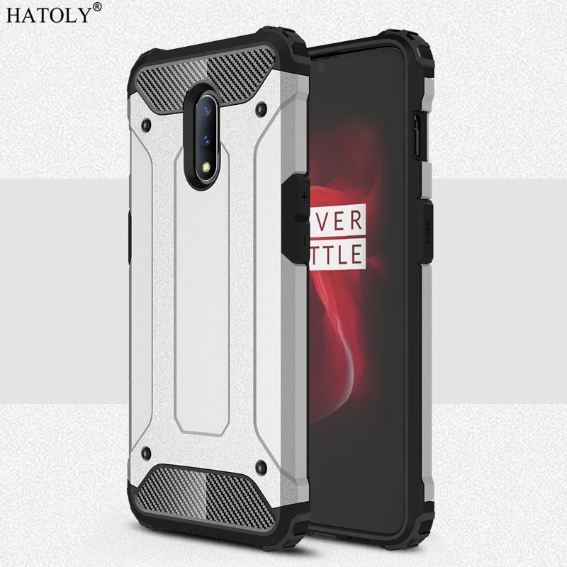 Чехол для Oneplus 7 чехол 5T 6T силиконовый резиновый противоударный бронированный