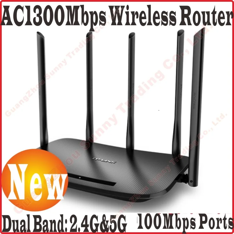 Chin прошивка 5*100 Мбит/с портов Беспроводной двухдиапазонный Wi Fi роутер с