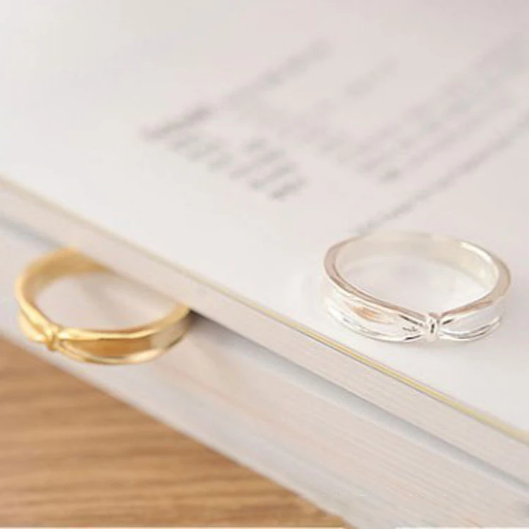 Корейская минималистский личность женщины моды кольцо Лук Кольцо Z4022 | Украшения