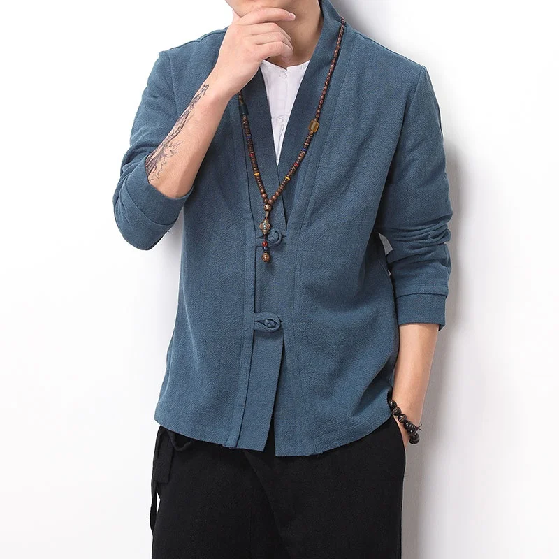 Традиционная китайская одежда для мужчин мужская куртка бомбер пальто зимняя