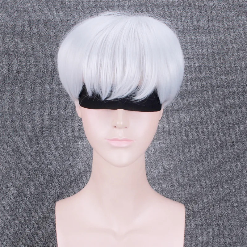 

2019 8PCS Hot Games NieR Automata 9S Cosplay Costumes Men Fancy Party Outfits Coat YoRHa No. 9 Type S Full Set for Halloween