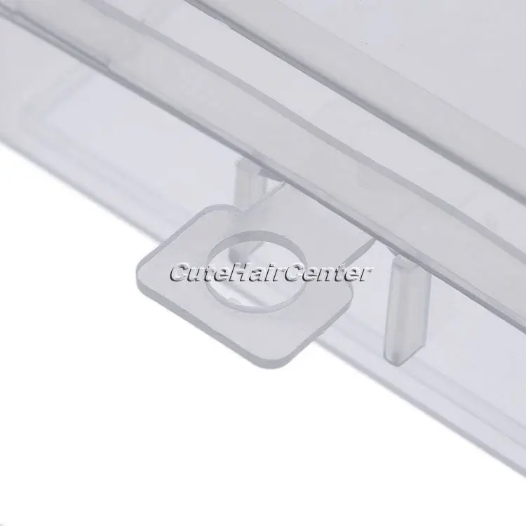Hot Sale Transparent Plastic Storage Box for Cosmetics Jewelry Collection Cassette Cover Case Home Organization | Дом и сад