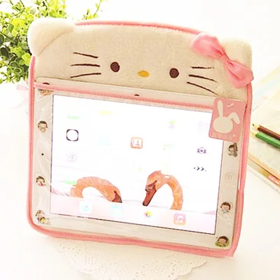 1 шт. милый мультяшный плюшевый чехол подставка для планшета ПК оболочка 9 7 дюйма