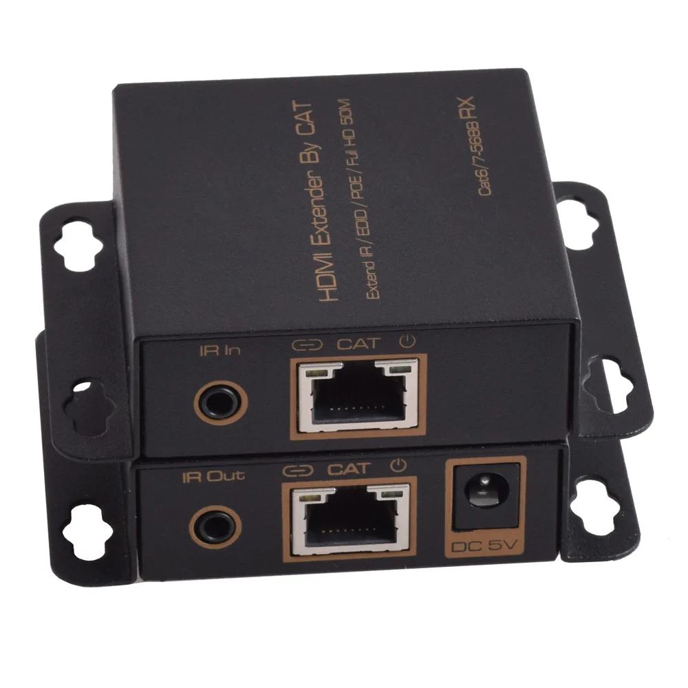 Расширитель HDMI лучше чем LKV372Pro с петлей и ИК-ретранслятором через Ethernet Cat5e/6 до 60 м