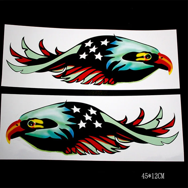 Волчья Голова Тигр Орел автомобиля стикеры s персонализированное украшение