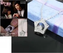 Оптовая продажа 10 шт. Корейская ТВ драма ожерелье для мальчиков с цветами|star