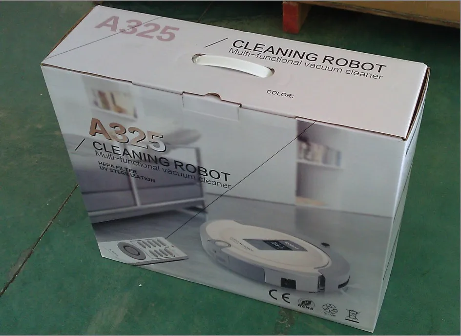 (Free to Russia )4 In 1 Multifunction Robot Vacuum Cleaner (Sweep Mop Sterilize) Auto Recharged 2-Way Virtual Wall | Бытовая техника