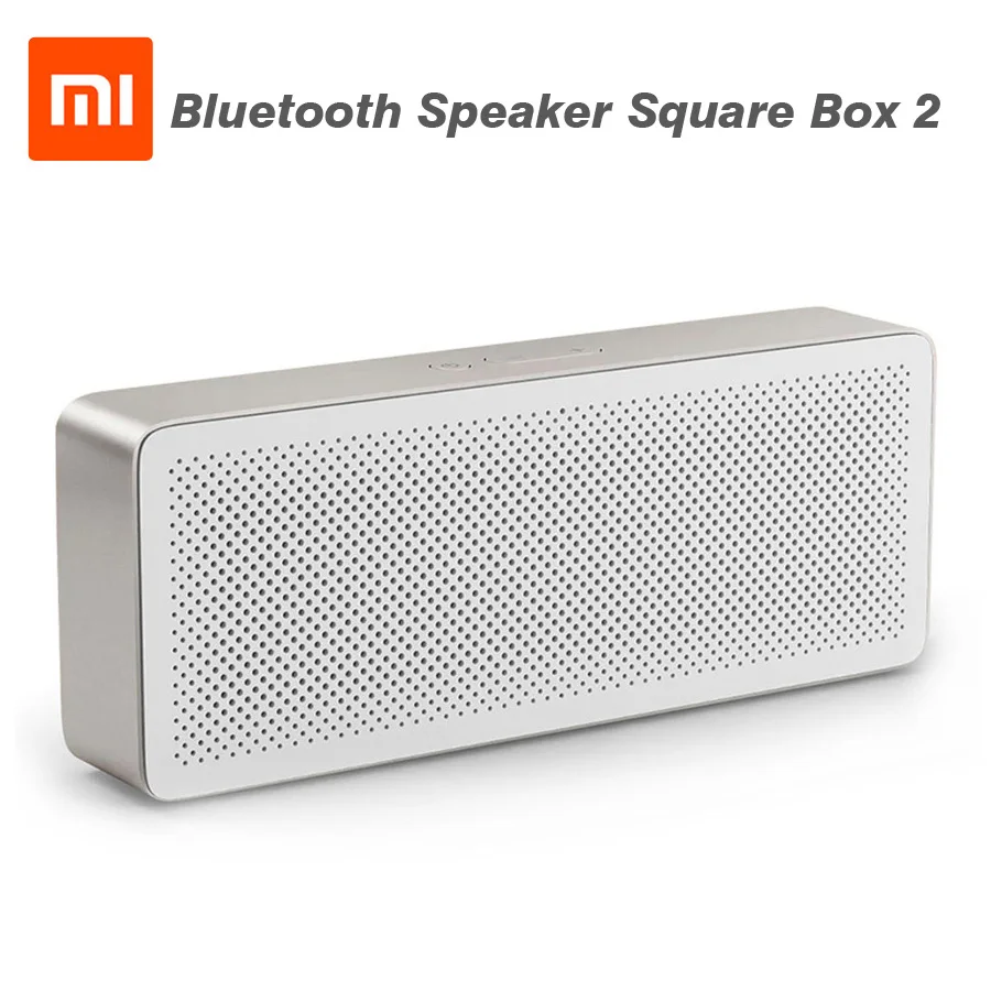 Xiaomi Динамик пенал Xiaomi Bluetooth 4,2 Динамик 2 квадратных стерео HD качество звука Портативный Беспроводной Bluetooth