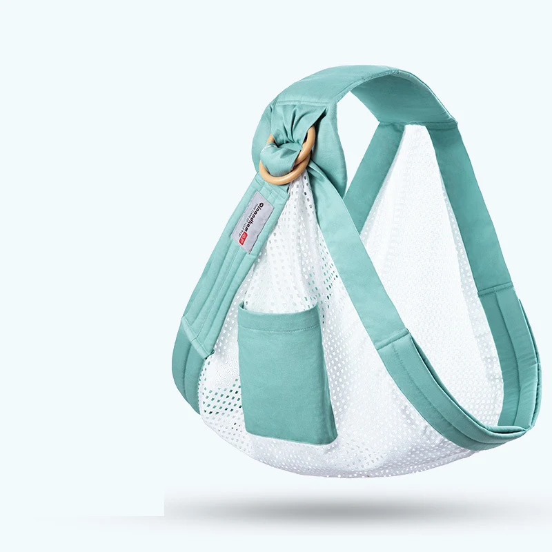 A Функциональные Рюкзак-кенгуру Canguru Porte Bebe Ergonomicas дышащий Портативный Детские Рюкзак обёрточная бумага уход за матерью крышка лето - Цвет: A