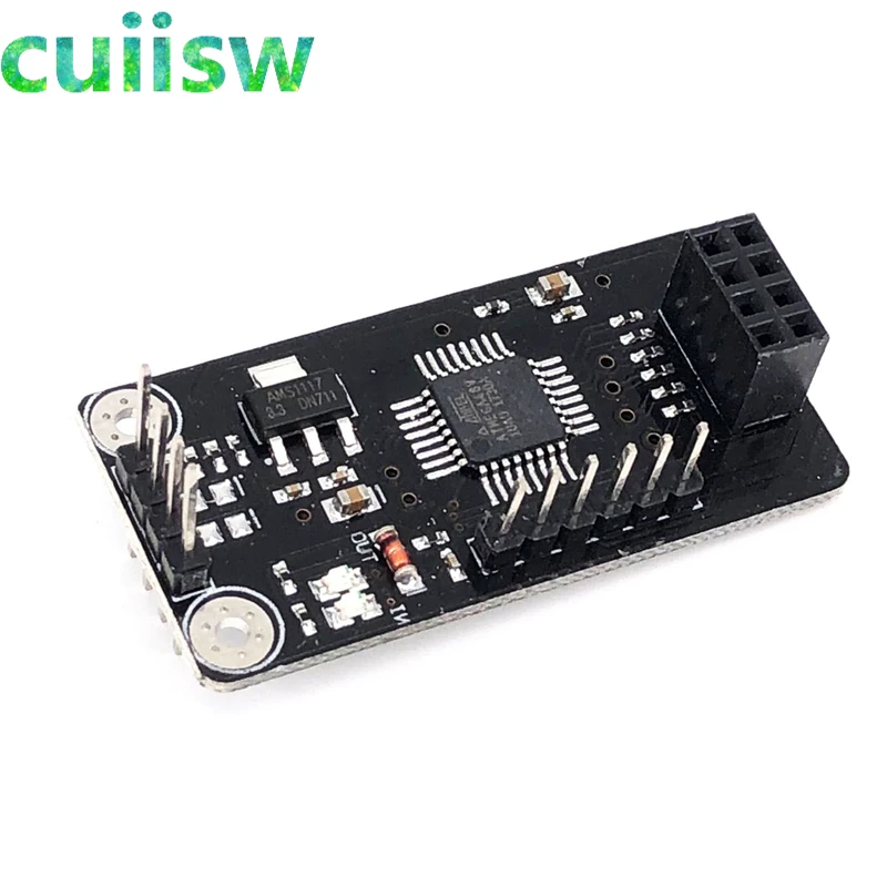Плата адаптера NRF24L01 с разъемом ATMEGA48 беспроводной защитный модуль SPI-IIC I2C TWI