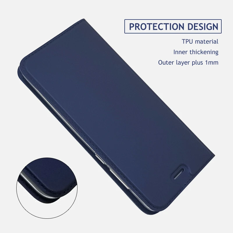 Чехол для Honor 9 из мягкой искусственной кожи с подставкой и отделением для карт, кожаный флип-чехол для Huawei Honor 9 Honor 9 Lite, чехол Couqe, новинка