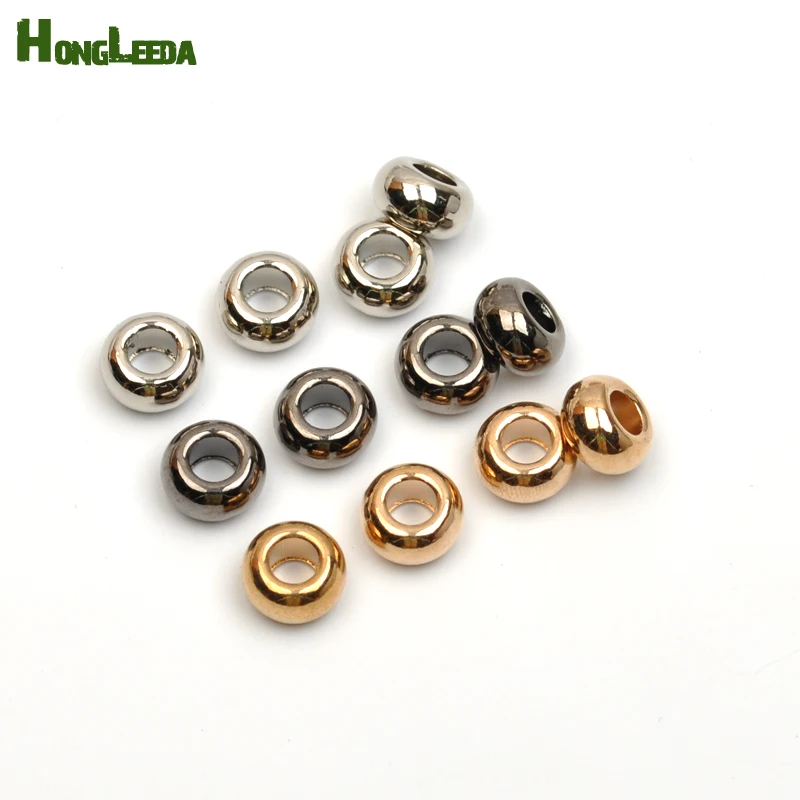 

100pcs/lot metal zinc alloy bell stoppers round cord ends beads bells lock shinny nickle, black, gold free shipping BELL-012