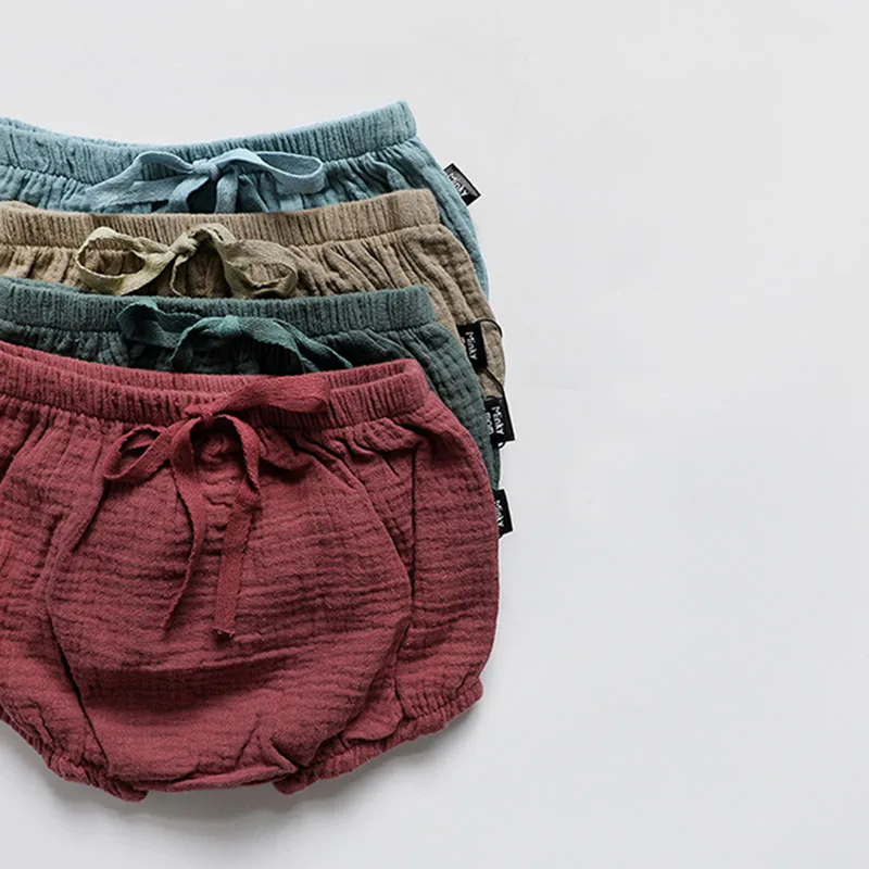 2019 одежда для малышей летние шорты мальчиков и девочек Треугольные Трусы детей