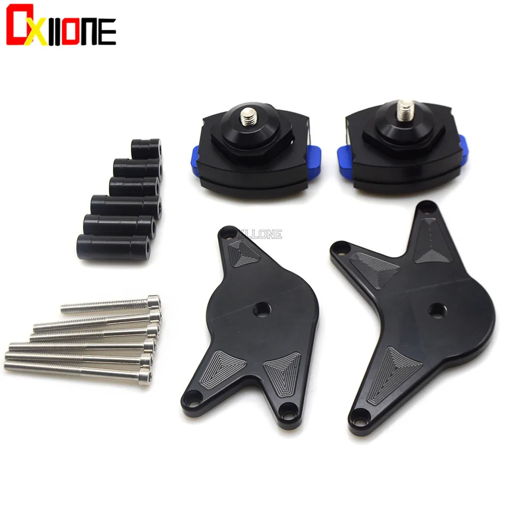 Аксессуары для мотоциклов HONDA CBR1000RR 2008 2009 2010 2011 2012 CNC Краш Pad Рамка слайдер защита