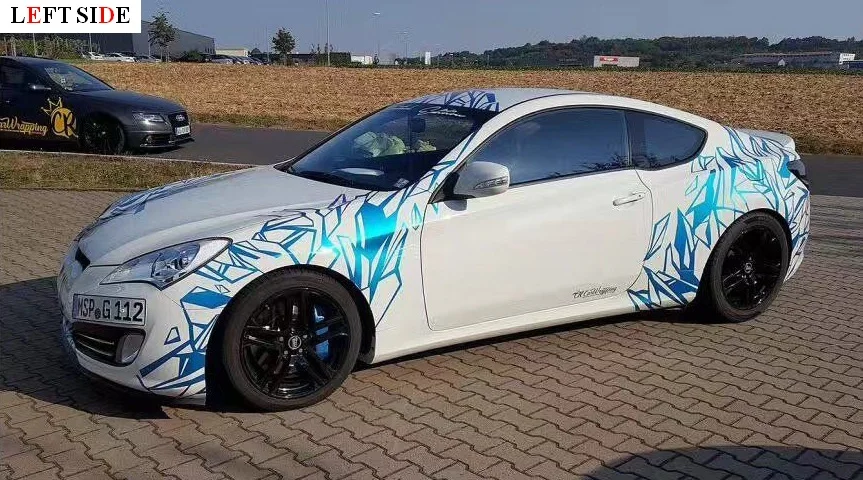 Левая сторона автомобиля стикер всего тела Стайлинг s водонепроницаемый ПВХ