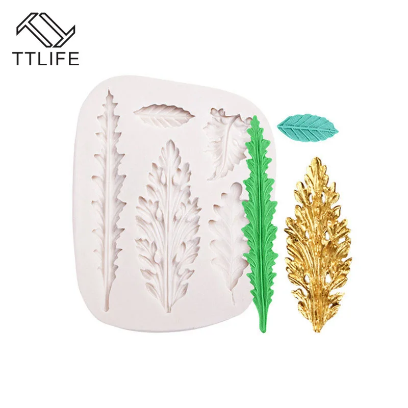 TTLIFE цветок Силиконовая Форма Fondant Mold торт декоративные инструменты форма для