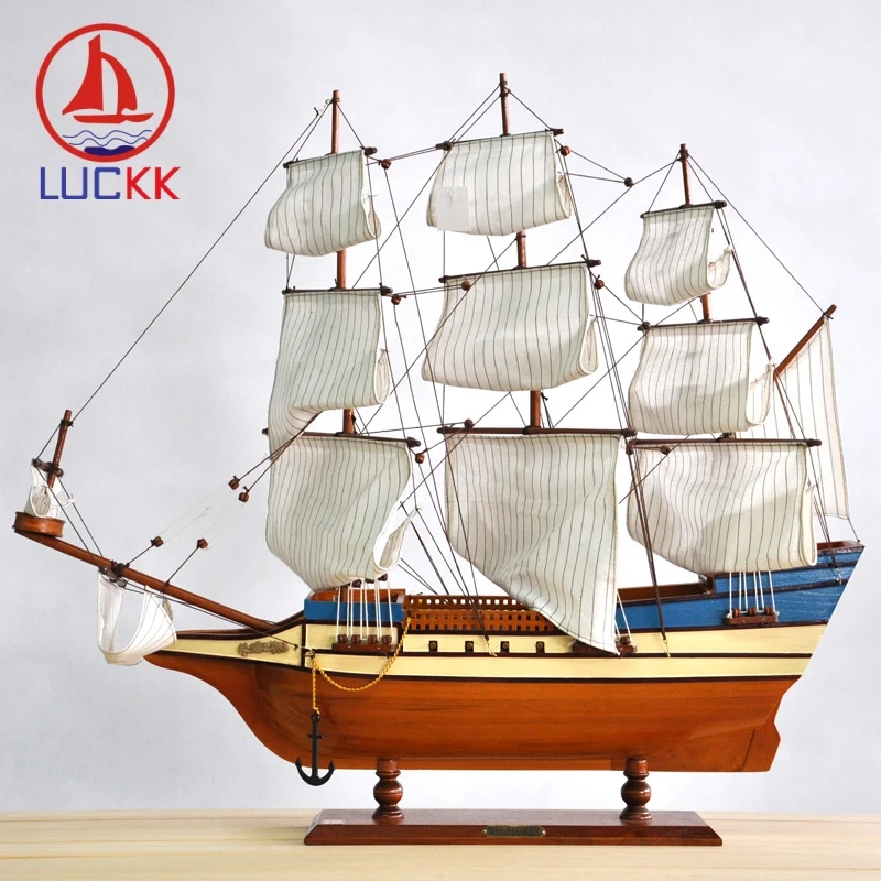 Деревянная модель корабля LUCKK 75 см Майский цветок классика сборки украшение для