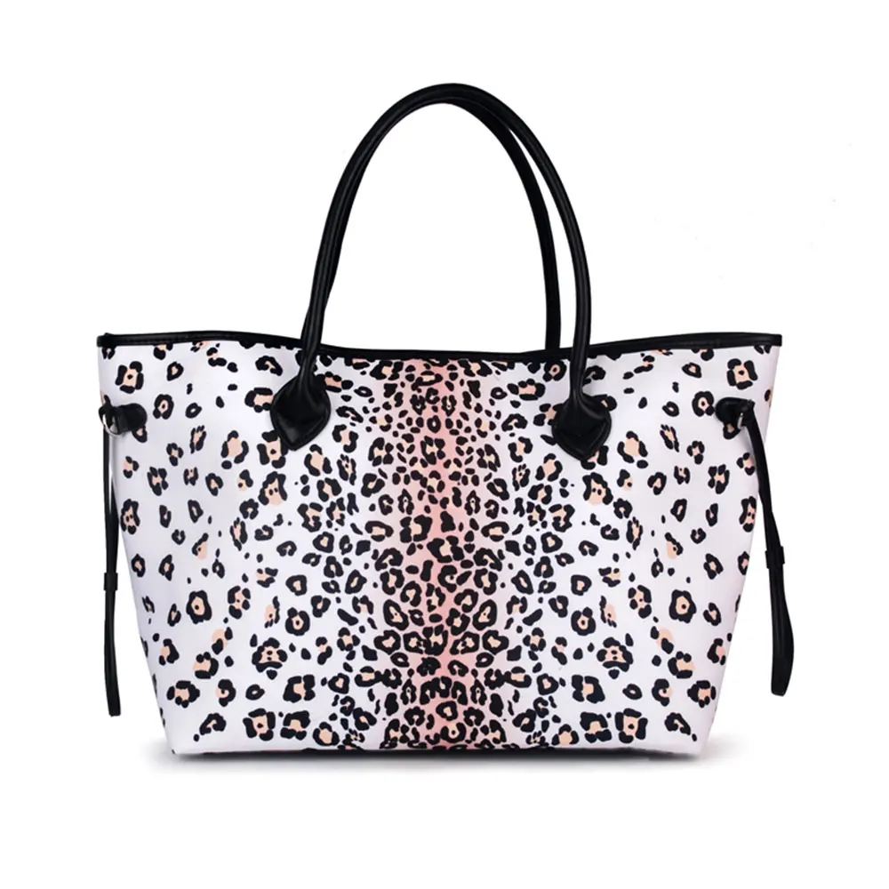 Роскошные женские сумки дизайнерские кожаные леопардовые мягкие круглые