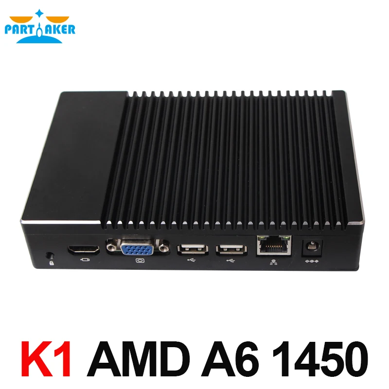 Мини ПК Windows 10 Linux A6 1450 Quad Core GPU Radeon HD 8250 Smart Kit Карманный HTPC HDMI VGA поддержка PXE