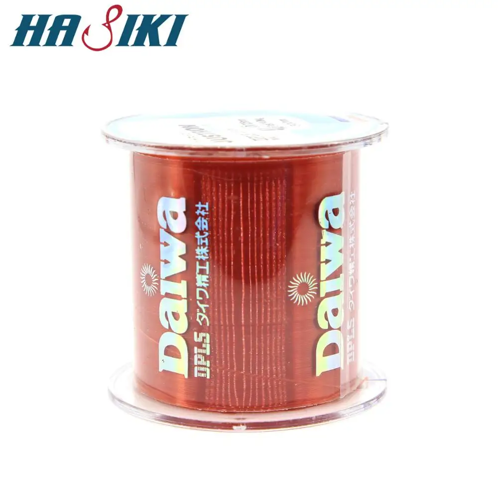 HASIKI 500 м сверхпрочная рыболовная леска Daiwa нейлоновая мононить 5 цветов #0 4 #8 0|fishing