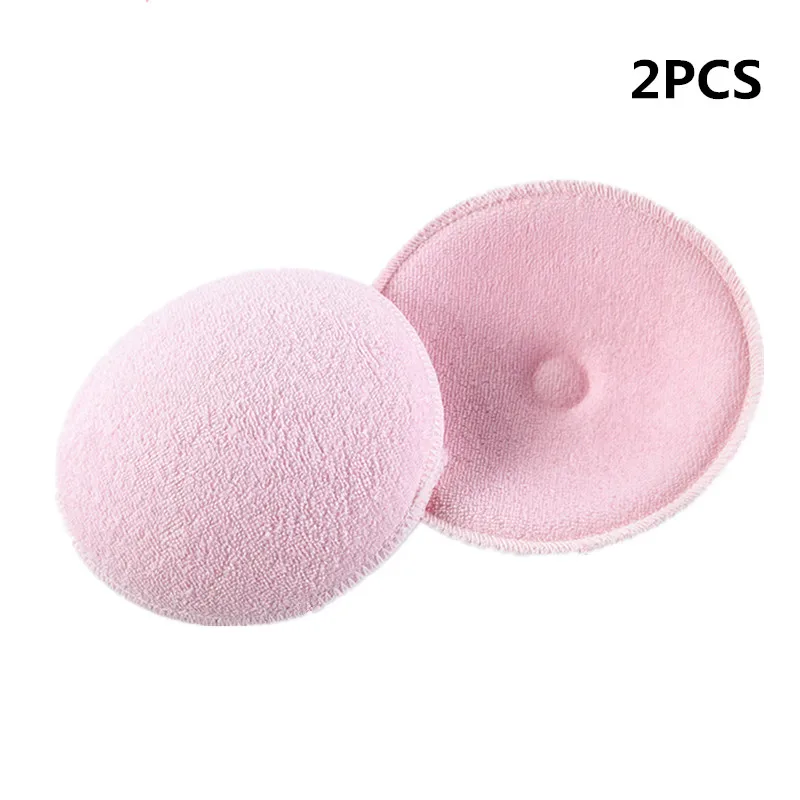 2pcs Безопасная Чистка 2 шт Розовый моющийся дышащий впитывающий 3D коврик для груди против перелива коврик для кормления ребенка Грудное вскармливание - Цвет: 2pcs