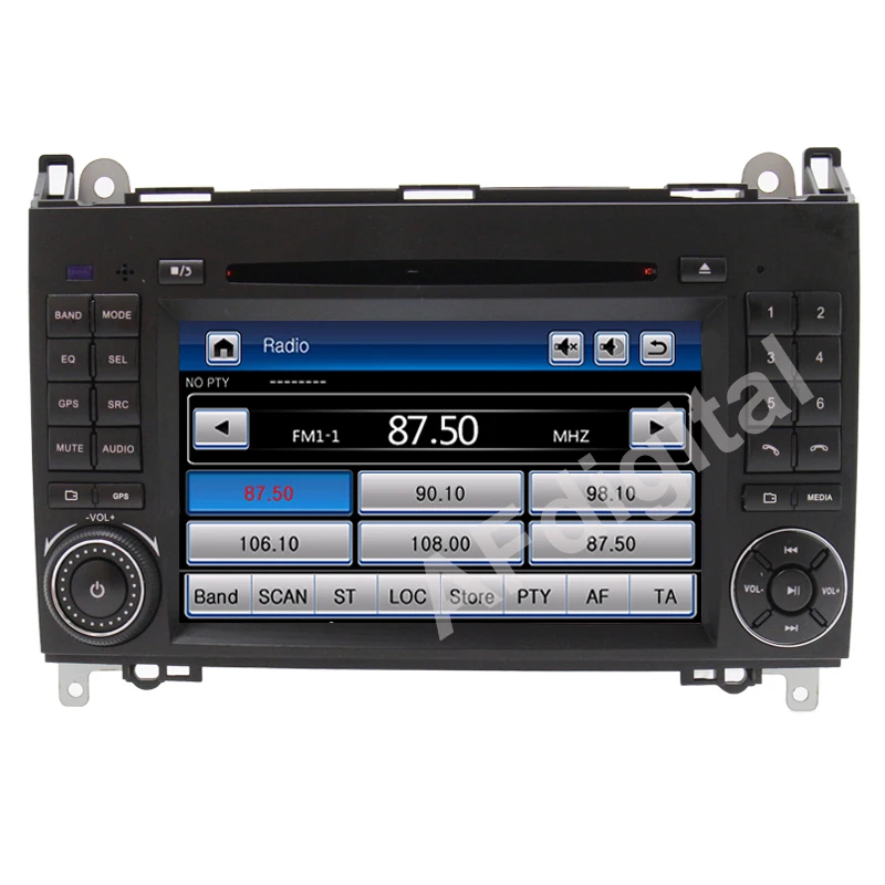 2 Din Автомобильный dvd плеер GPS головное устройство для Mercedes Benz B200 A B Class W169 W245 Viano Vito