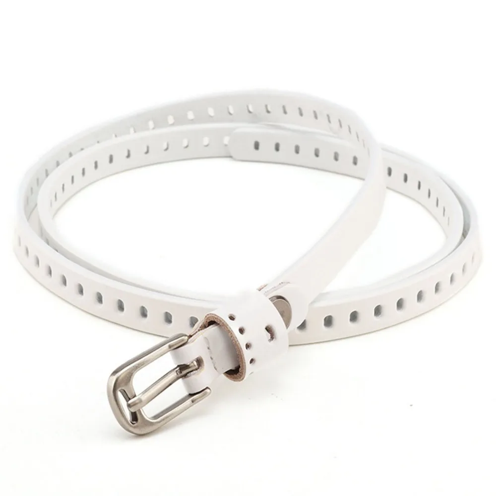 Женский ремень из воловьей кожи FAJARINA тонкий с принтом пряжкой LDFJ086|thin belt woman|thin