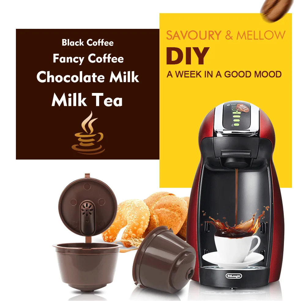 Стиль для Dolce Gusto Кофе фильтр капсула Кубок Чай Dripper многоразовые капсулы корзины Кофе станок капсулы для кофемашины для кофе