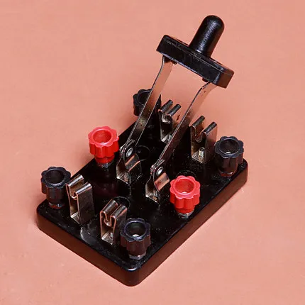 

Physical experiment equipment electrical experiment double-pole-double-throw switch teaching apparatus 5pcs free shiipping