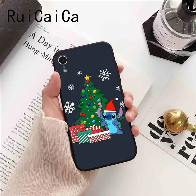 Ruicaica милый мультфильм Лило Ститч прекрасный пользовательский фото мягкий чехол