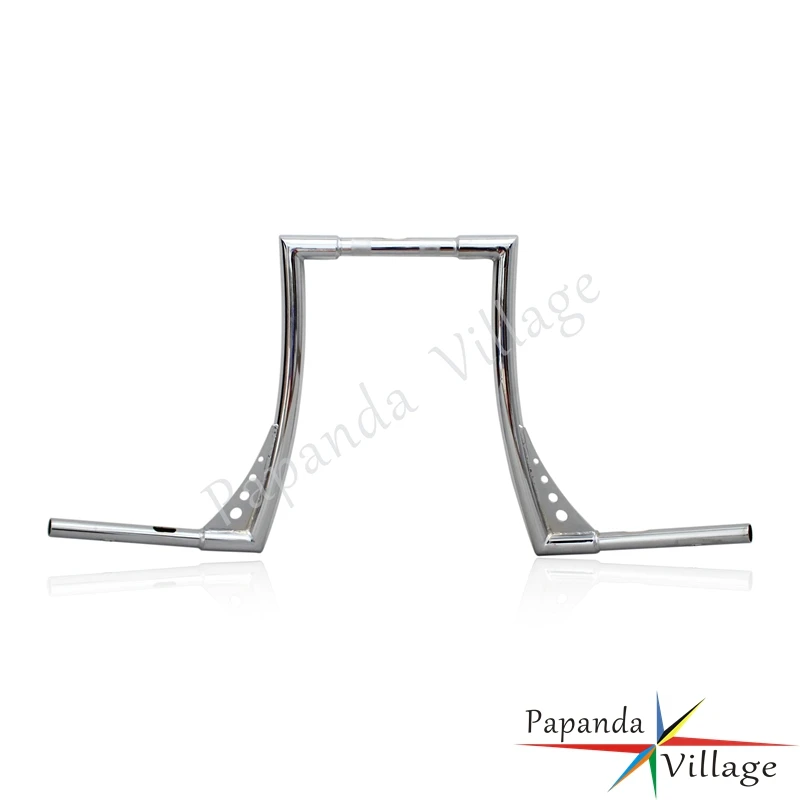 Papanda хром Мотоцикл 1" Rise APE вешалка руль на заказ ручка бар для Harley Touring Кафе Racer FLST FXST Sportster XL