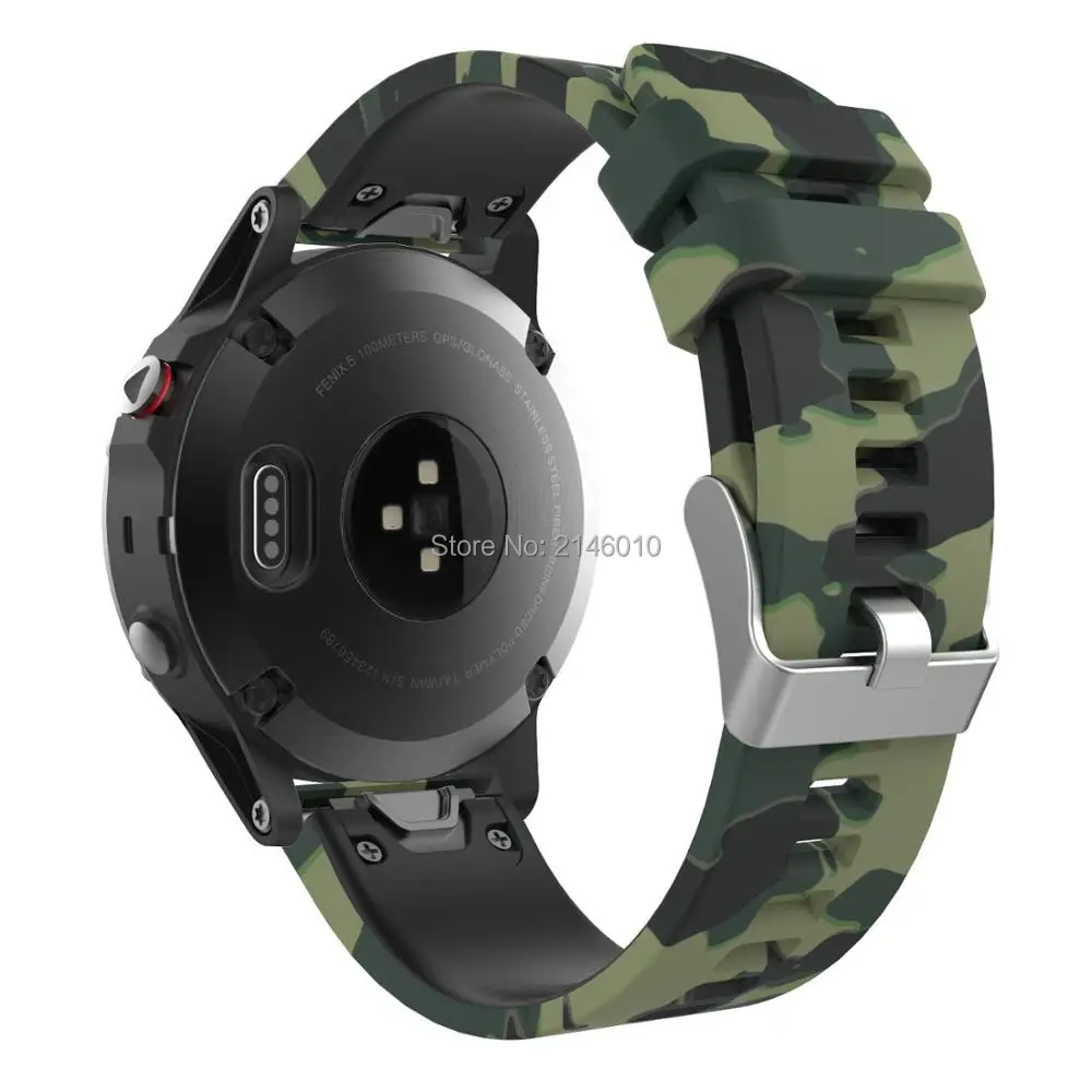 Quick Fit 22 ремешок для часов мягкий силиконовый сменный ремешок для часов Ремешок для Garmin Fenix 5/forerunner 935