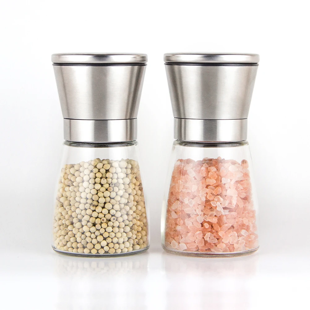 

1 шт., ручная мельница для специй, из нержавеющей стали