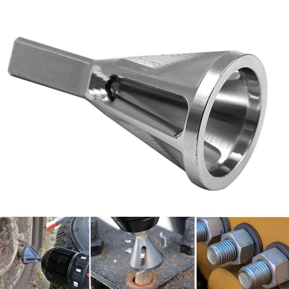 

NICEYARD Stainless Steel Remove Burr Tool for Drill Bit Deburring External Chamfer Tool