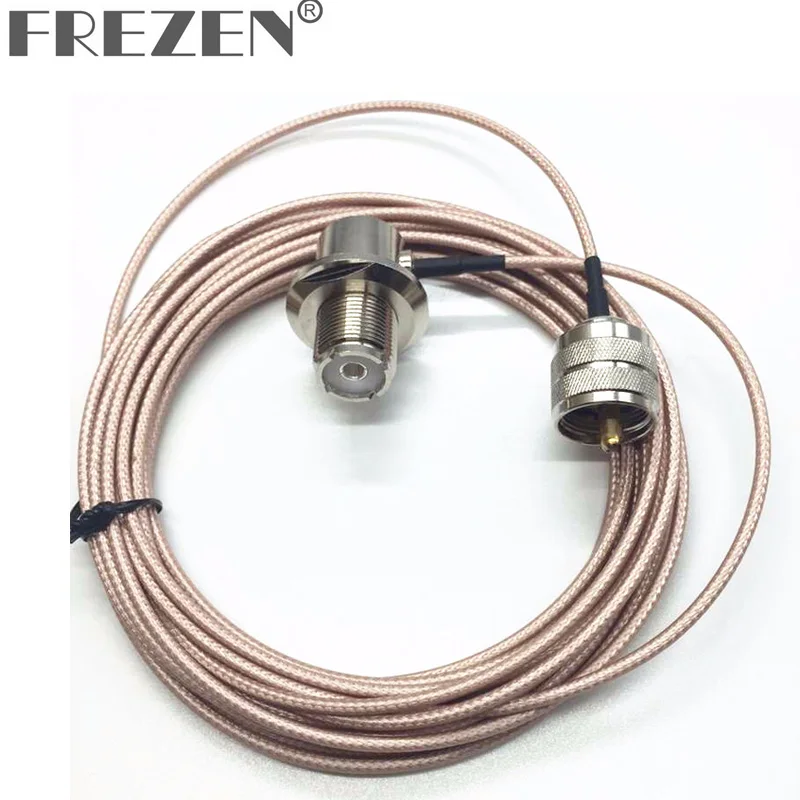 Коаксиальный кабель с разъемом ДМВ/с Папа мама для YAESU ICOM KENWOOD мобильное радио