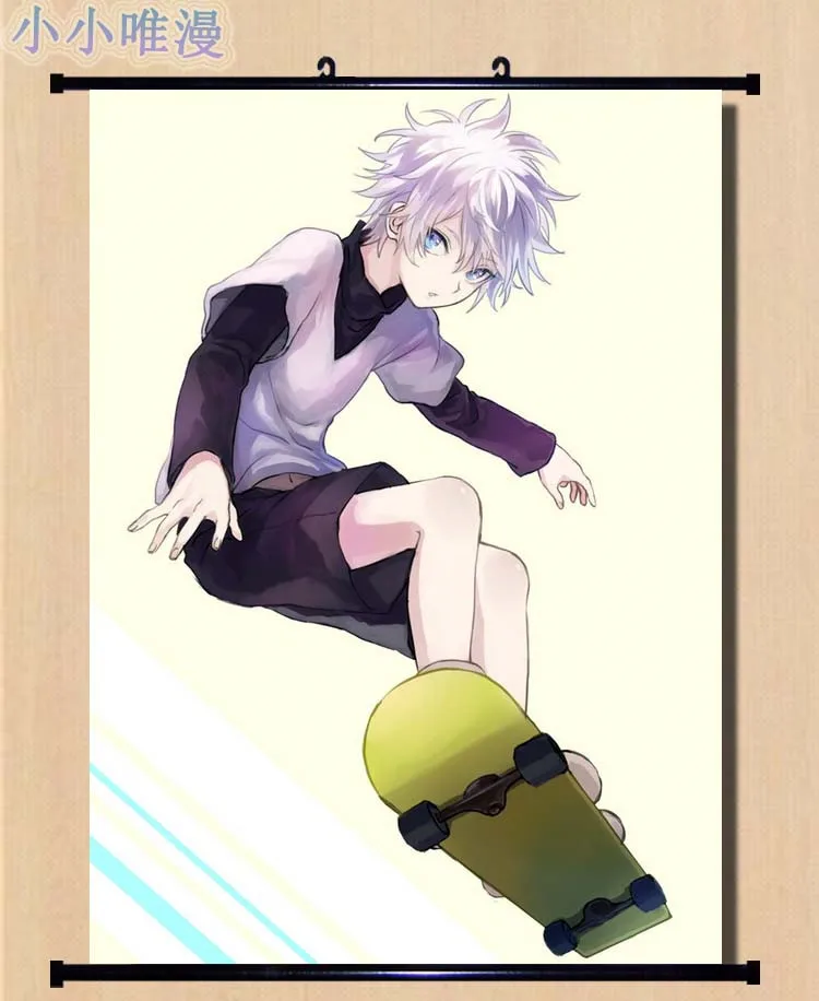 Японские декоративные картины аниме Hunter x cool boy персонажи Killua Zoldyck домашний декор