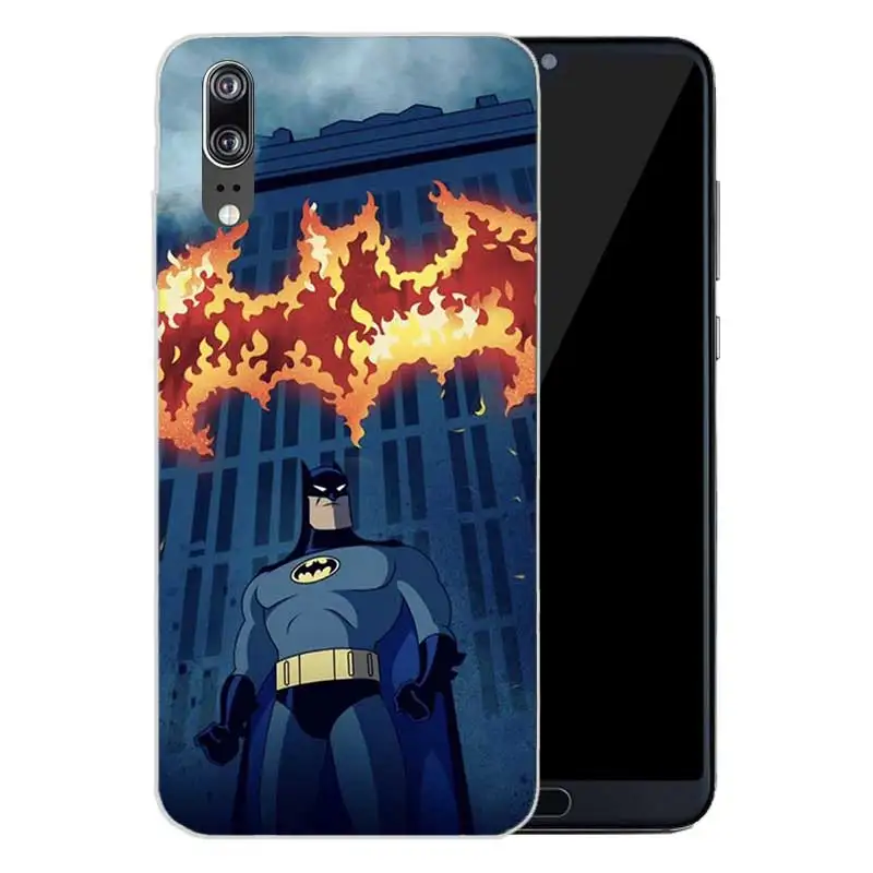 Мягкий силиконовый чехол для телефона Huawei P20 P30 P8 P9 P10 lite Pro Plus P Smart + TPU с сердцем
