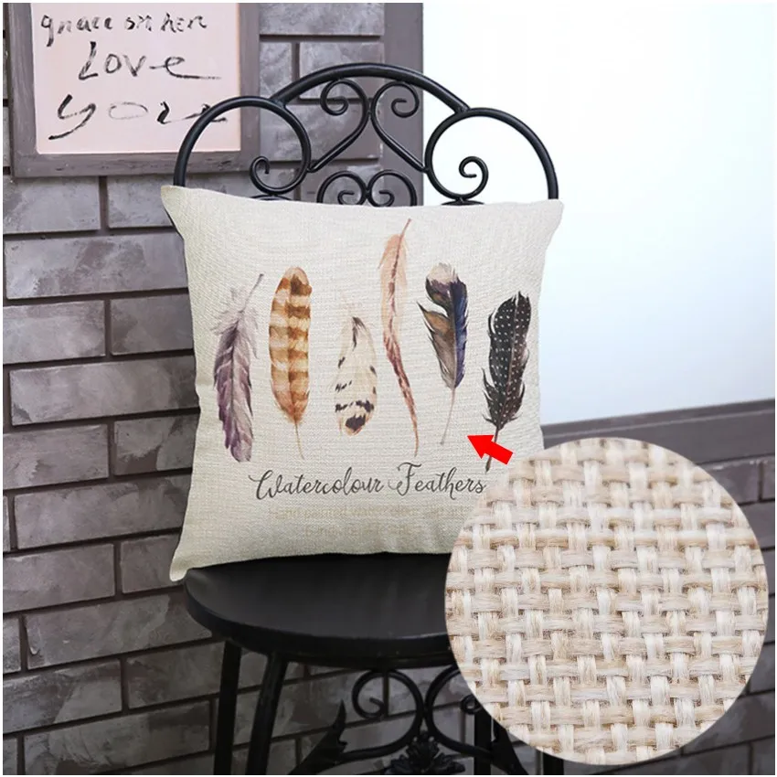 Скандинавские акварельные декоративные подушки украшения для дома цветы голова