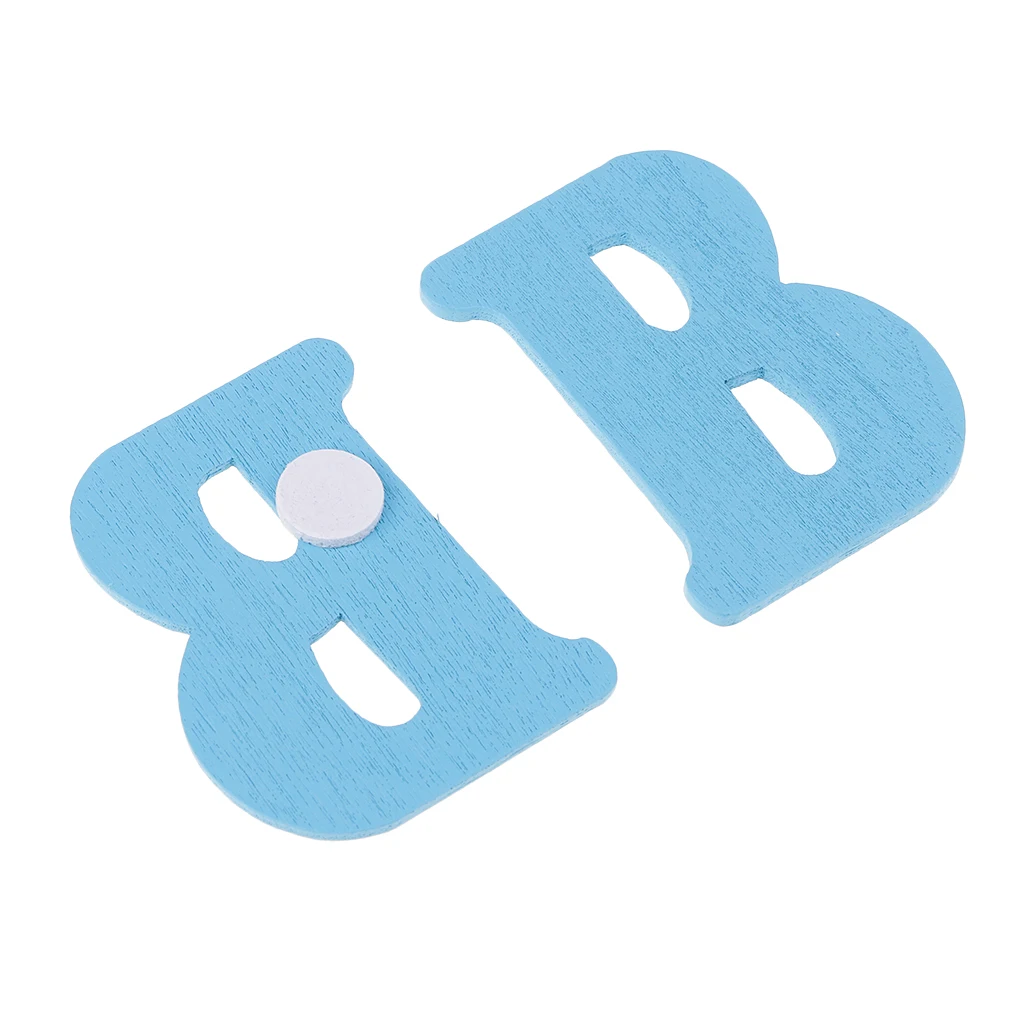 112 шт. цветные клеящиеся деревянные буквы алфавита с подносом детские