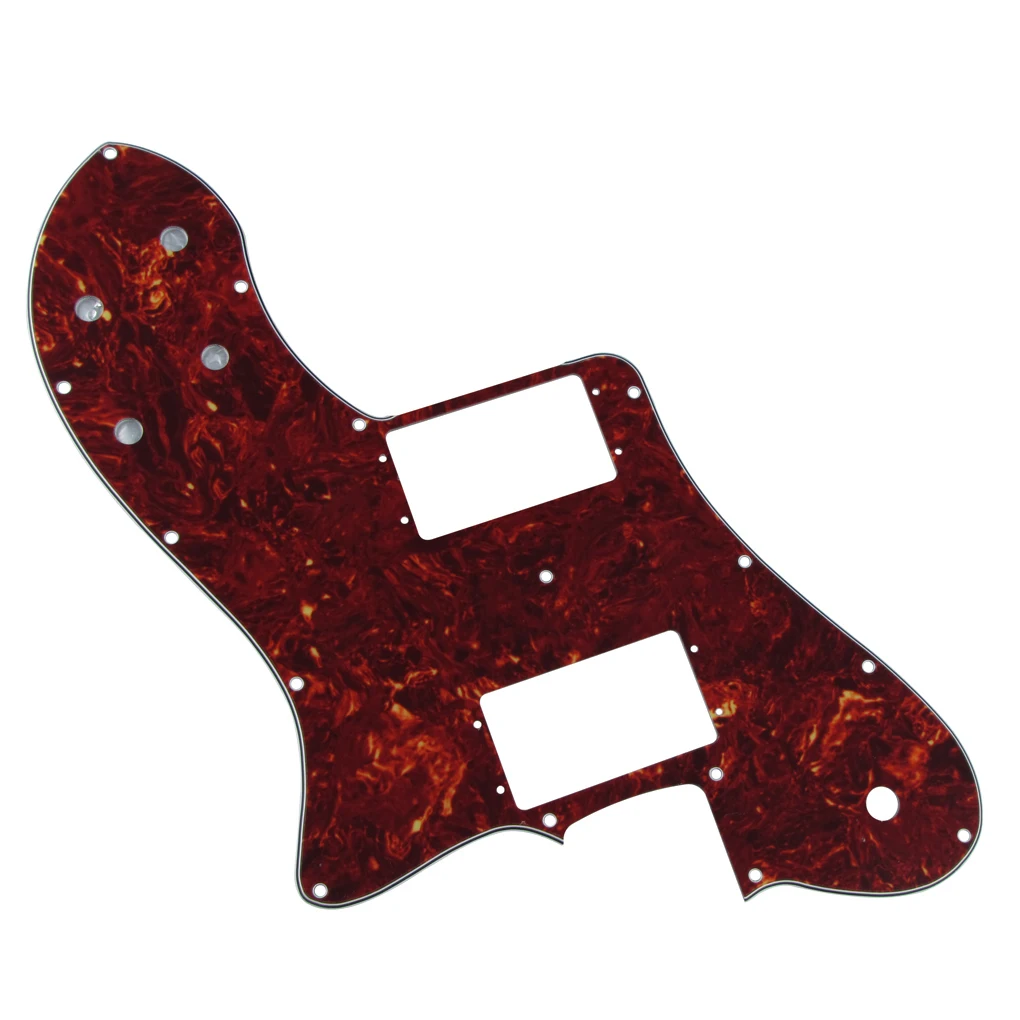 4Ply электрогитара Защита от царапин пластина и винты для мексиканской 72 Deluxe Reissue RI
