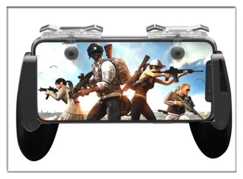 TSINGO для PUBG FPS игровой Геймпад контроллер L1R1 триггер огонь Кнопка Aim ключ джойстик универсальная игровая ручка для iPad Mini 5 Air